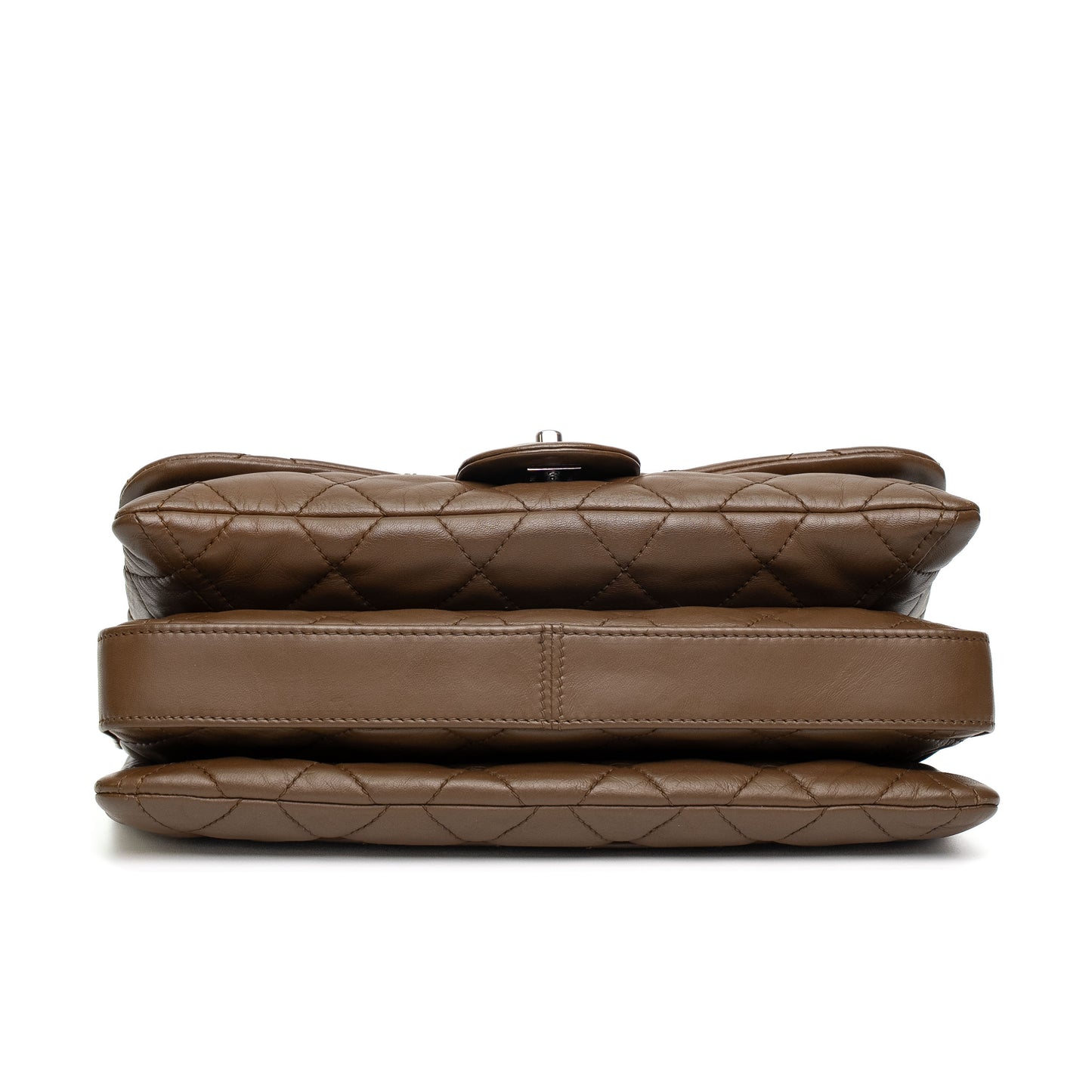 Chanel Classic Flap Brown Quilted Shoulder Bag