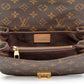 Louis Vuitton Pochette Métis East West Monogram Shoulder Bag