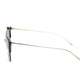 Prada Black Gold Shield Sunglasses