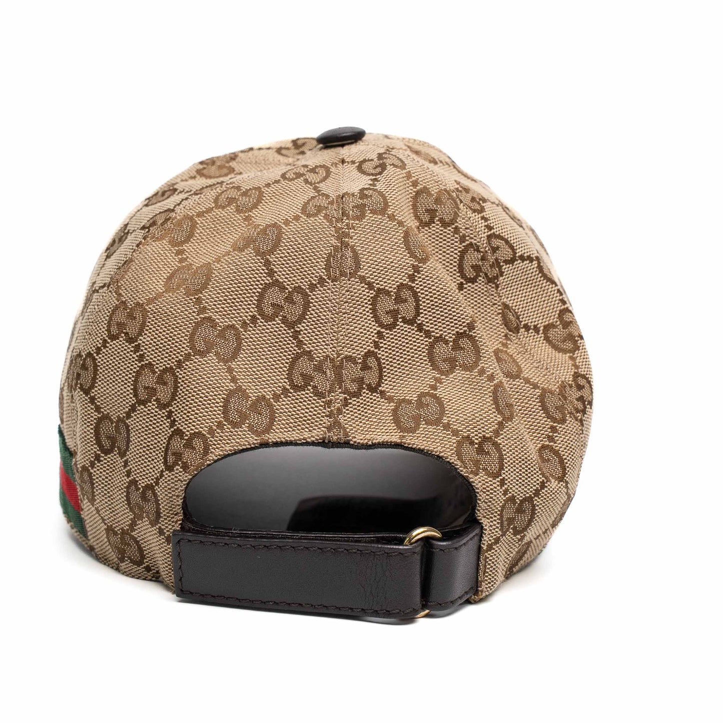 Gucci signature GG Canvas Web Stripe Cap