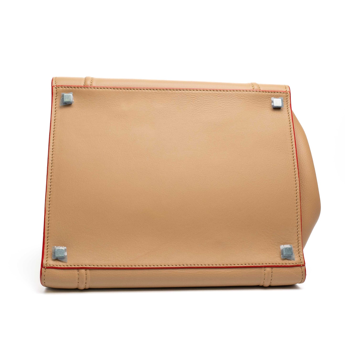 Céline Phantom Luggage Beige Leather Tote Bag