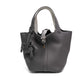 Hermès Picotin Lock 18 Ardoise Clemence Leather Bag