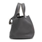 Hermès Picotin Lock 18 Ardoise Clemence Leather Bag