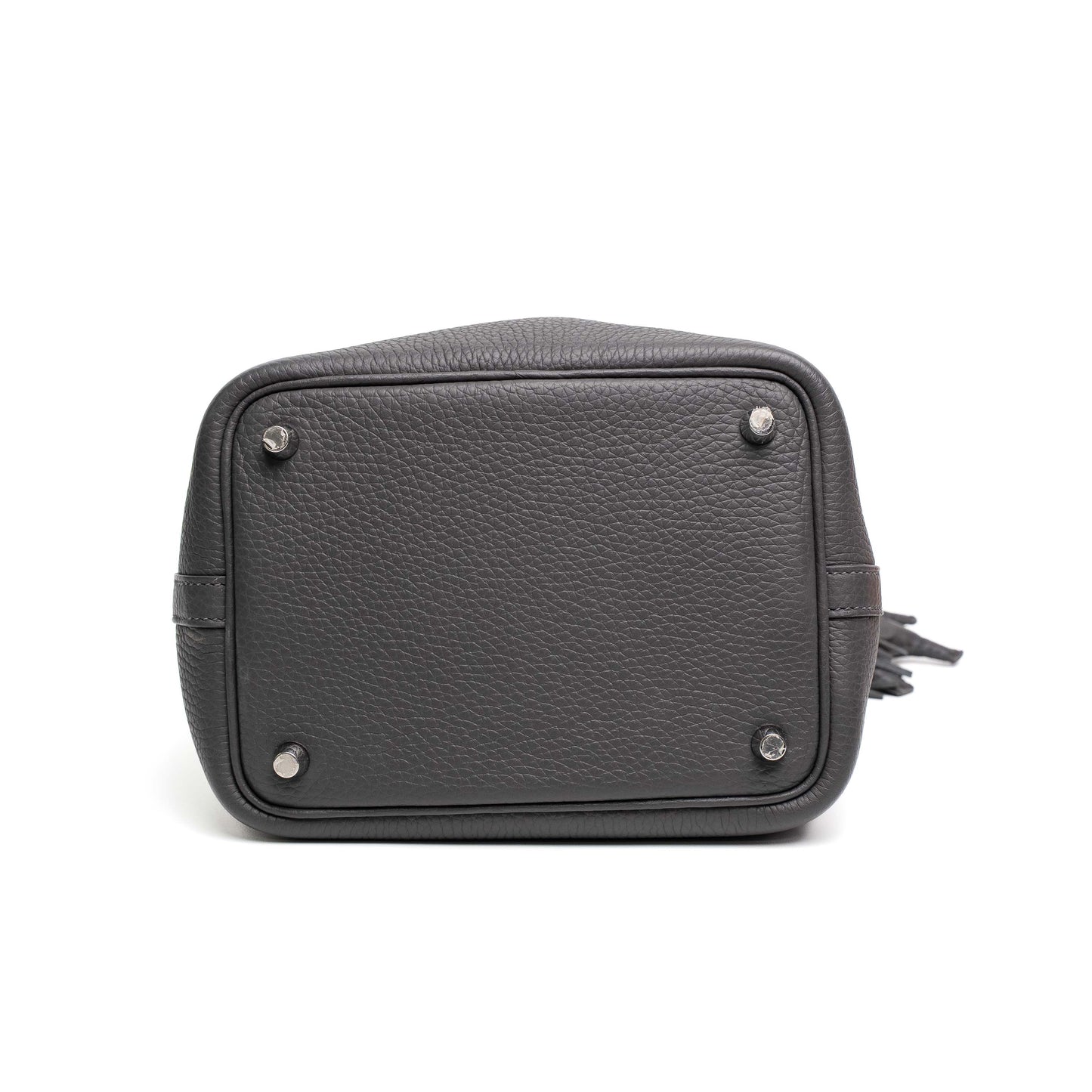 Hermès Picotin Lock 18 Ardoise Clemence Leather Bag