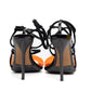 Fendi S/S 14 Orange Black Heels