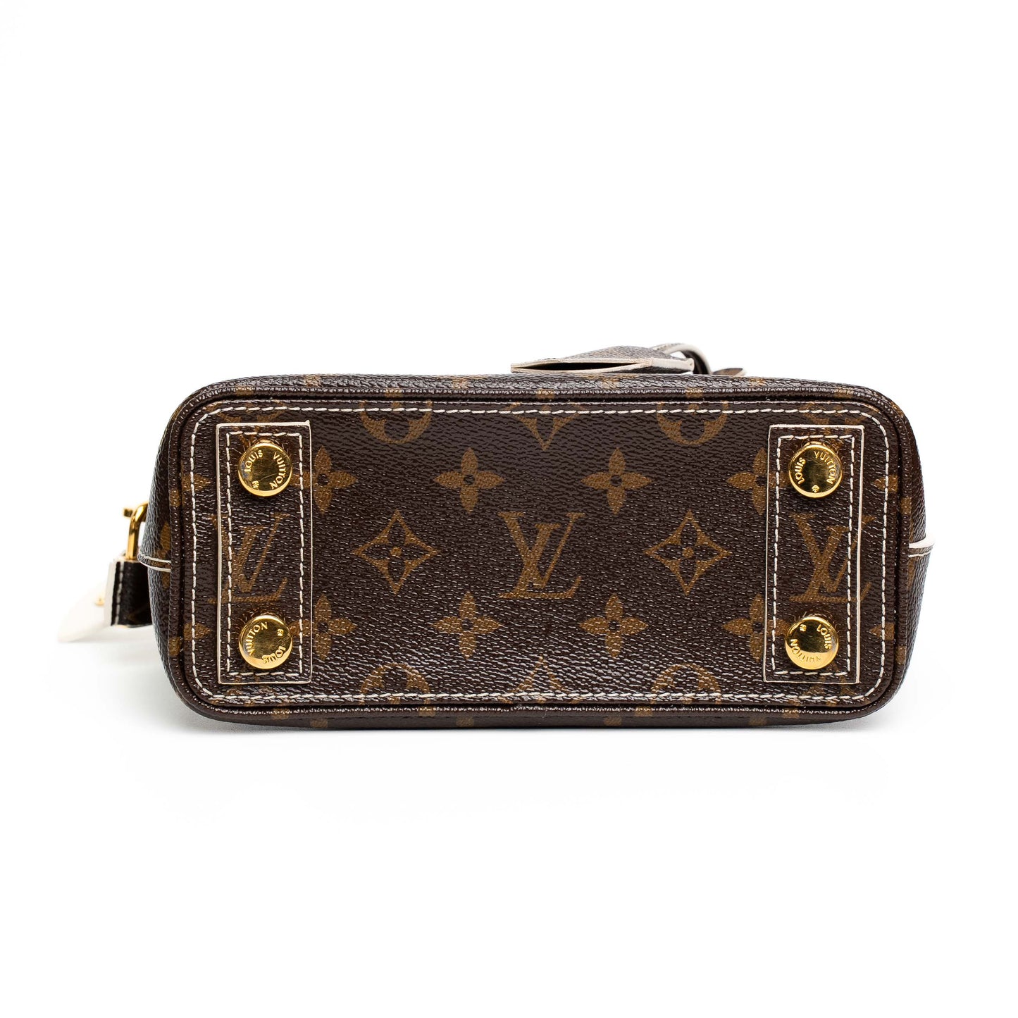 Louis Vuitton Lockit BB Monogram Canvas Top Handle Bag