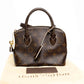 Louis Vuitton Lockit BB Monogram Canvas Top Handle Bag