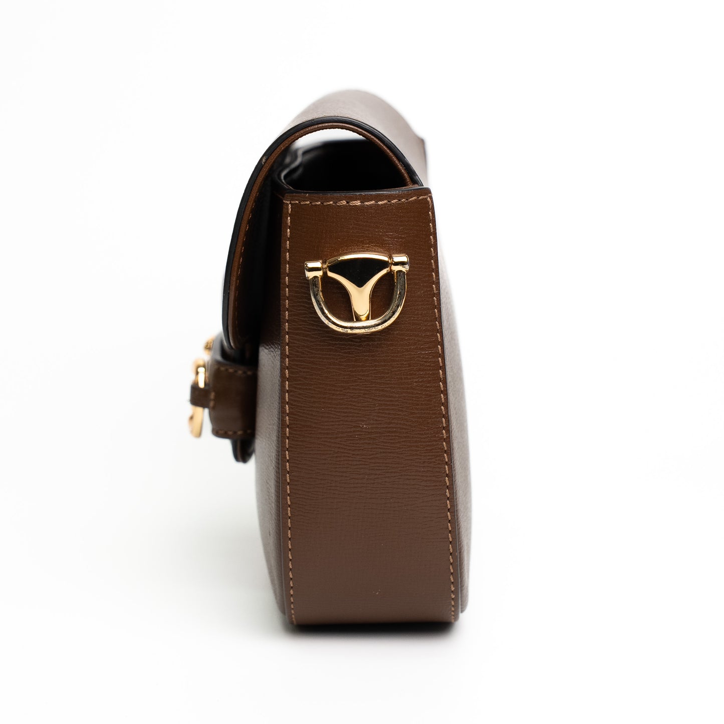Gucci Horsebit 1955 Brown Leather Shoulder Bag