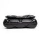 Balenciaga Touch Puffy Black Leather Clutch Bag