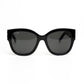 Saint Laurent SLM95F Black Cat-Eye Sunglasses