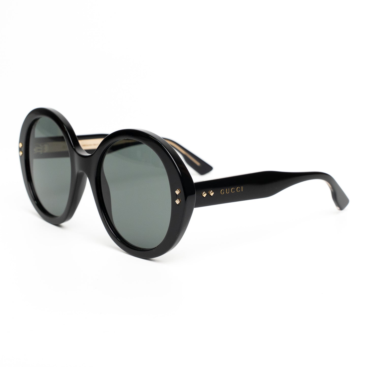 Gucci GG1081S Black Round Sunglasses
