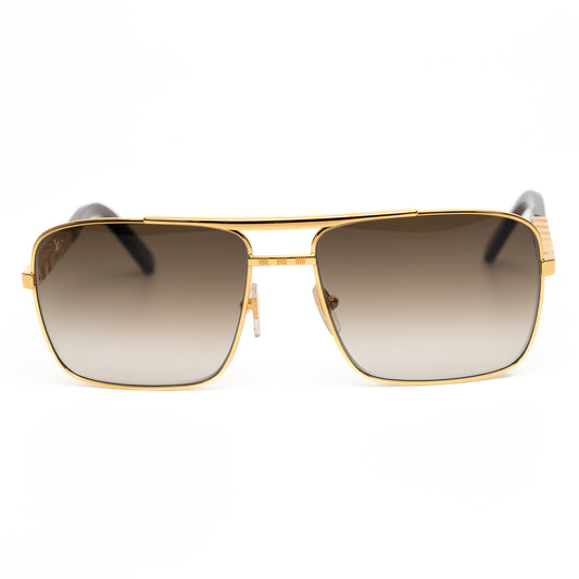 Louis Vuitton Attitude Gold Sunglasses
