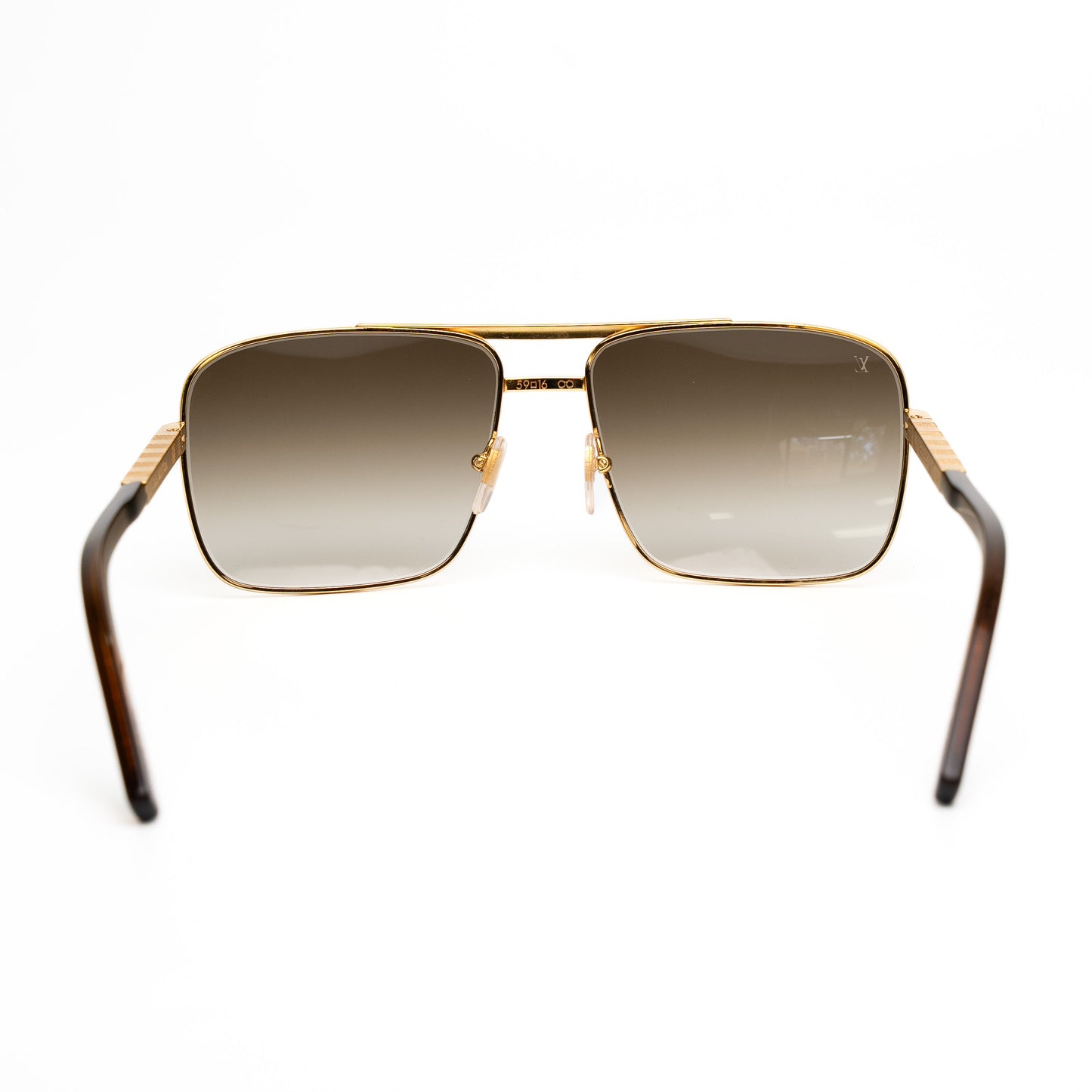 Louis Vuitton Attitude Gold Aviator Sunglasses