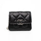 Chanel Mini CC Black Caviar Chain Shoulder Bag