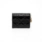 Lady Dior Lotus Black Patent Leather Wallet