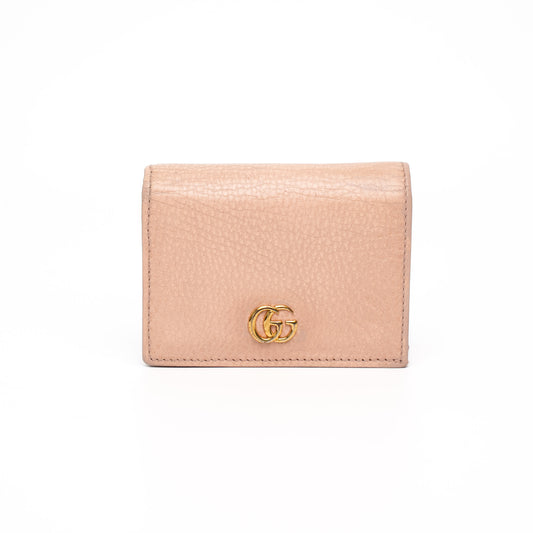 Gucci GG Marmont Pink Leather Wallet