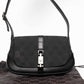 Gucci Mini Jackie GG Black Canvas Hobo Bag