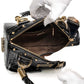 Versace Black Patent Leather Top Handle Bag