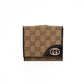 Gucci New Britt GG Canvas Brown Wallet
