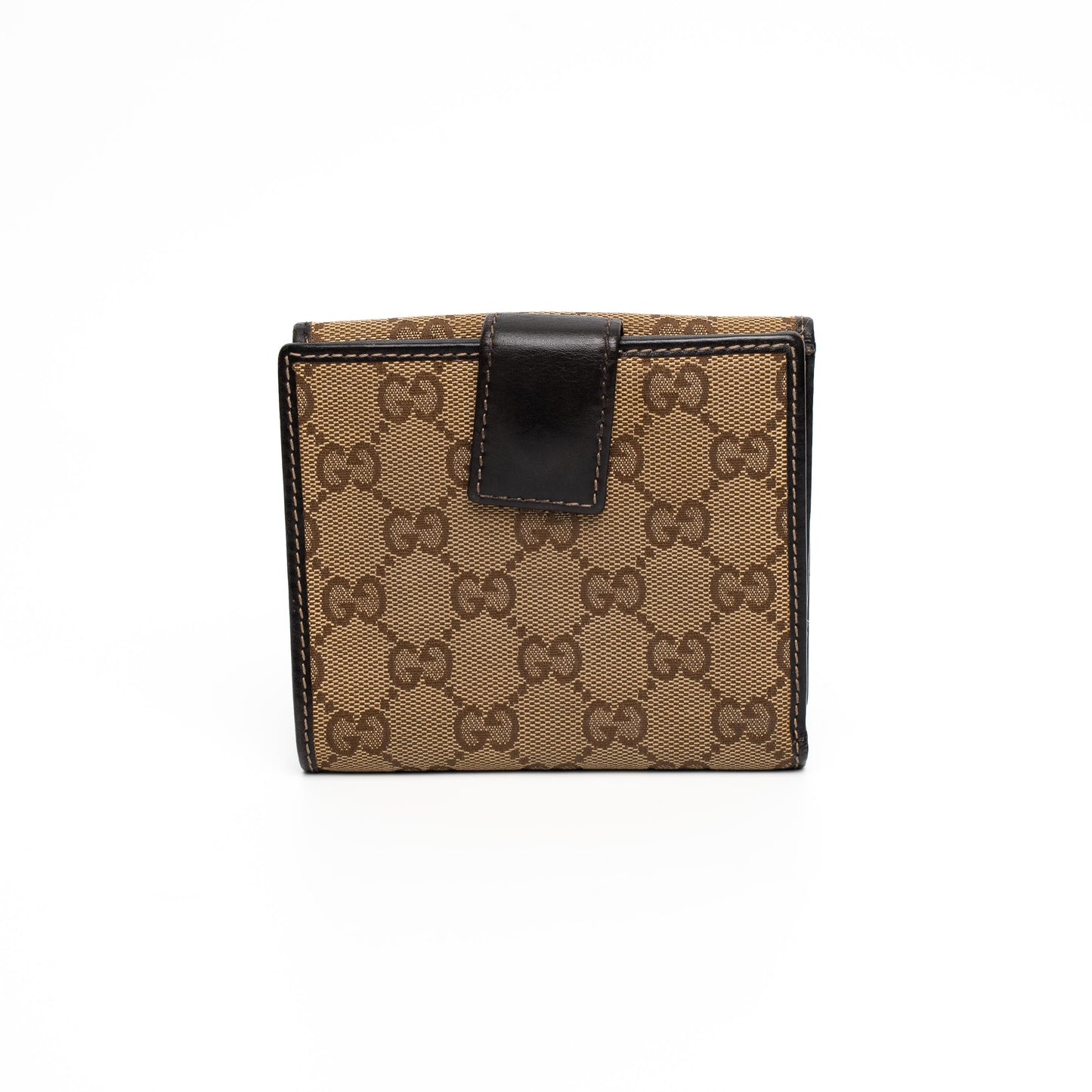 Gucci New Britt GG Canvas Brown Wallet
