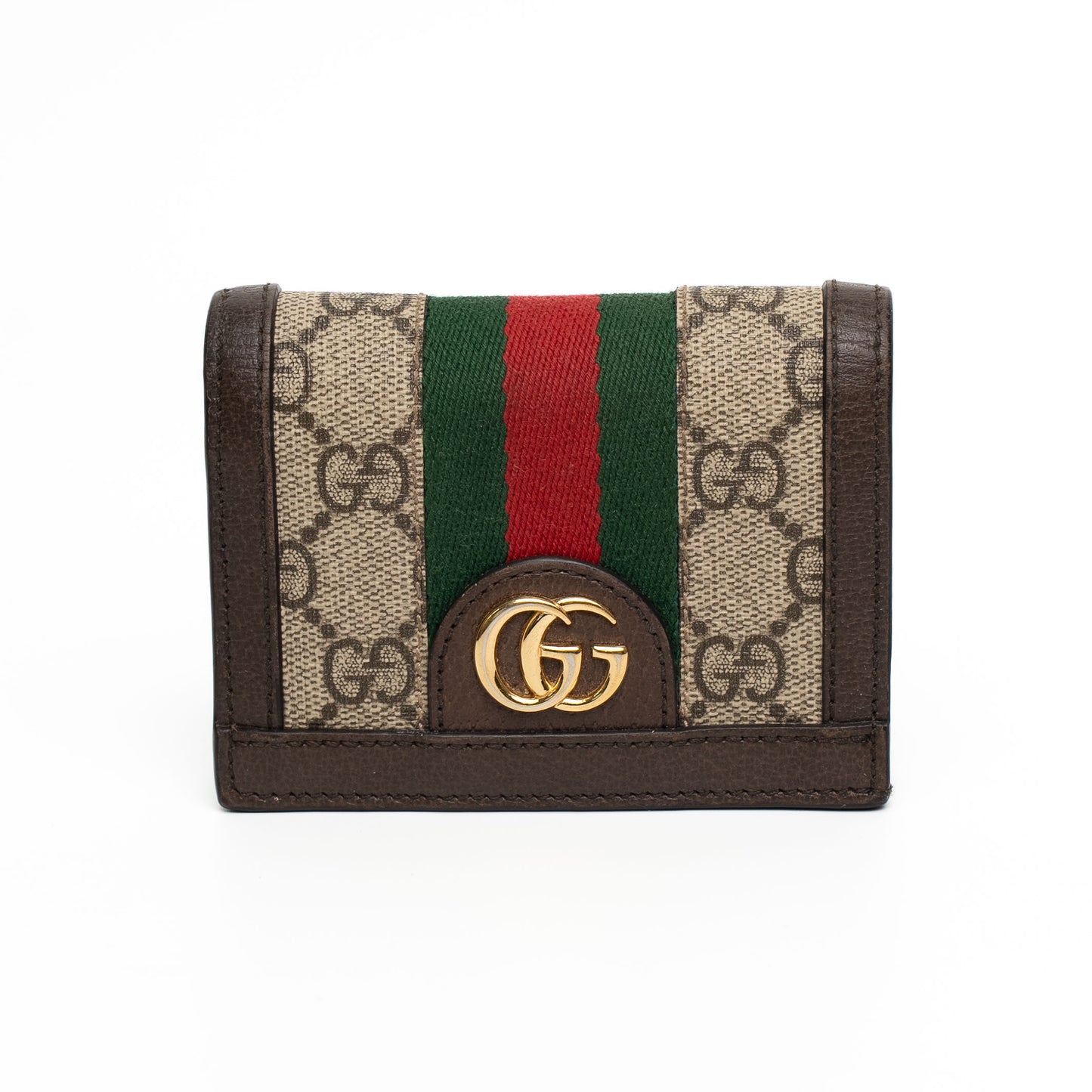 Gucci Ophidia GG Supreme Web Card Wallet