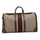 Gucci Savoy GG Monogram Web Duffle Bag