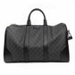 Gucci GG Supreme Black Canvas Duffle Bag