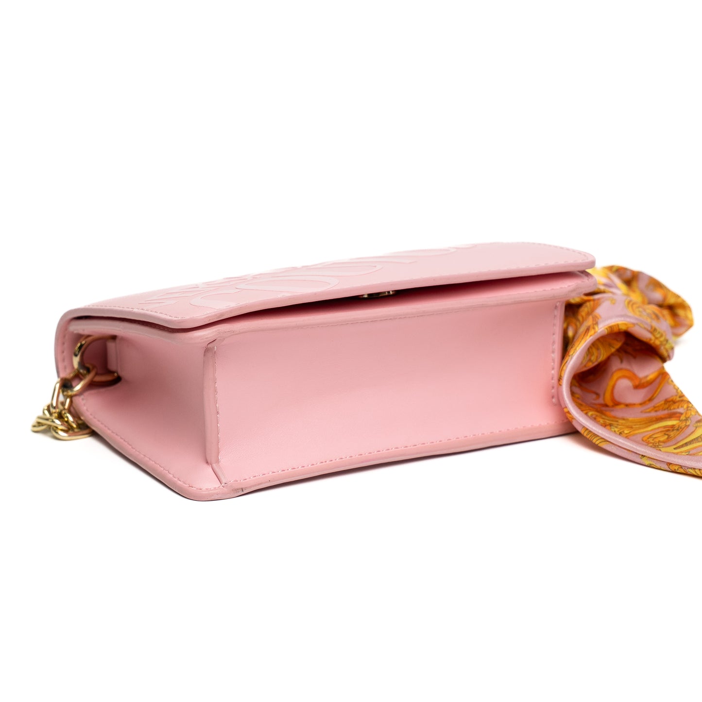 Versace Jeans Couture Pink Leather Crossbody Bag