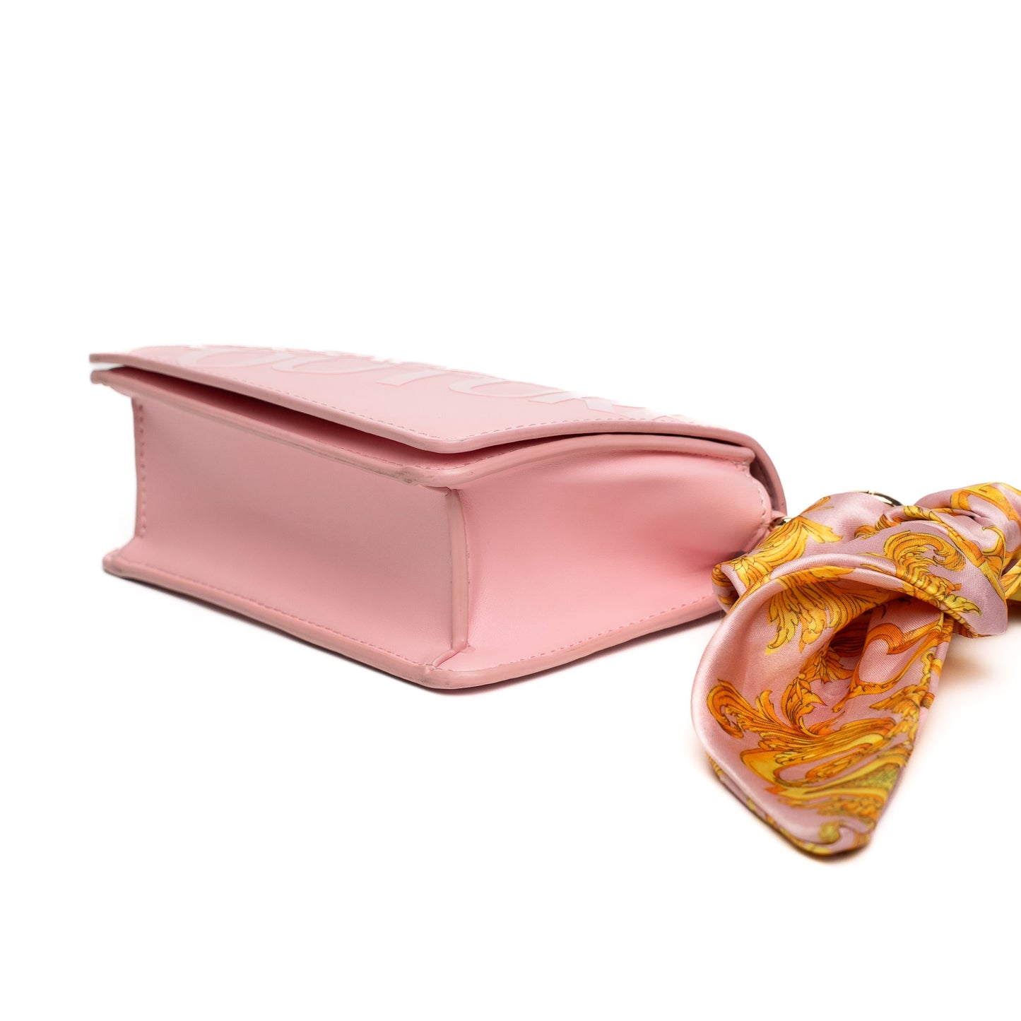 Versace Jeans Couture Pink Leather Crossbody Bag