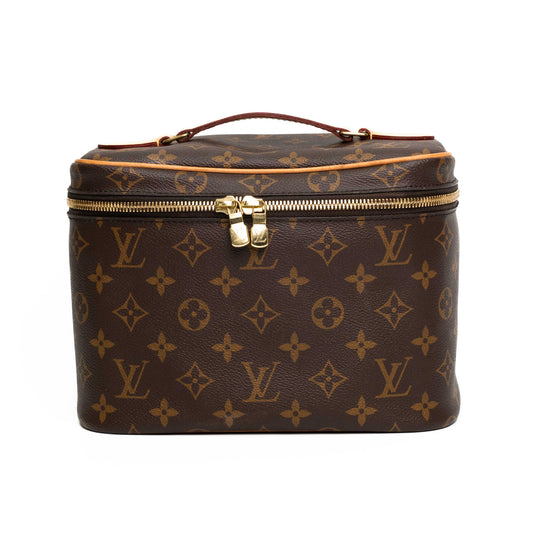 Louis Vuitton Nice Monogram Canvas Vanity Bag