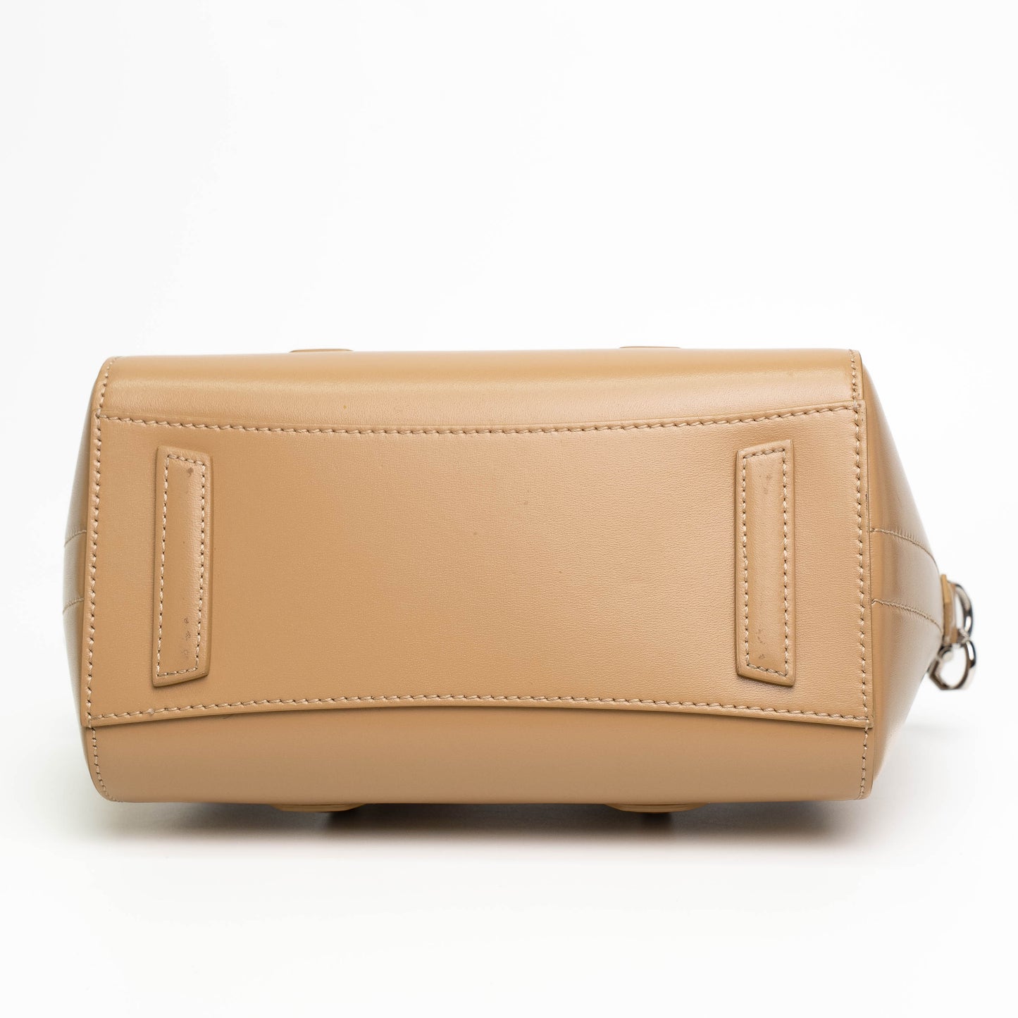Givenchy Mini Antigona Beige Calfskin Shoulder Bag