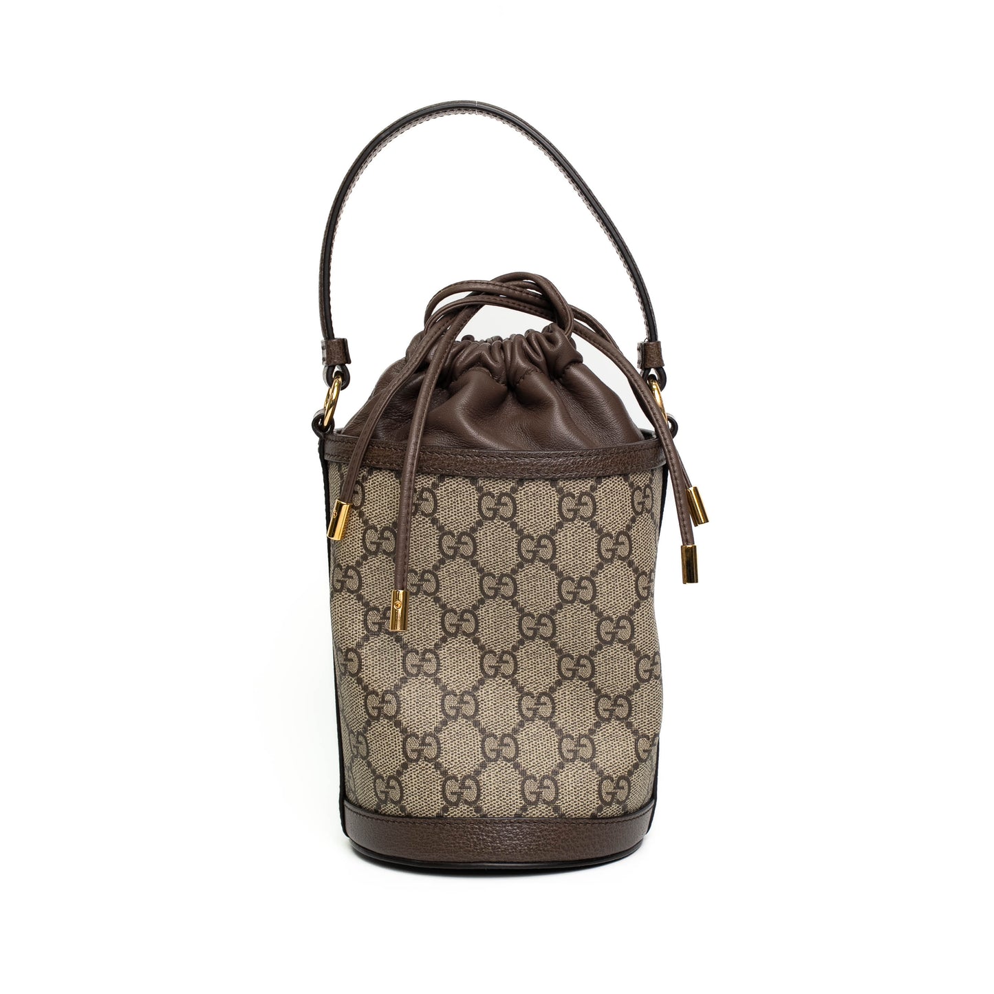 Gucci Ophidia Mini GG Supreme Canvas Bucket Bag