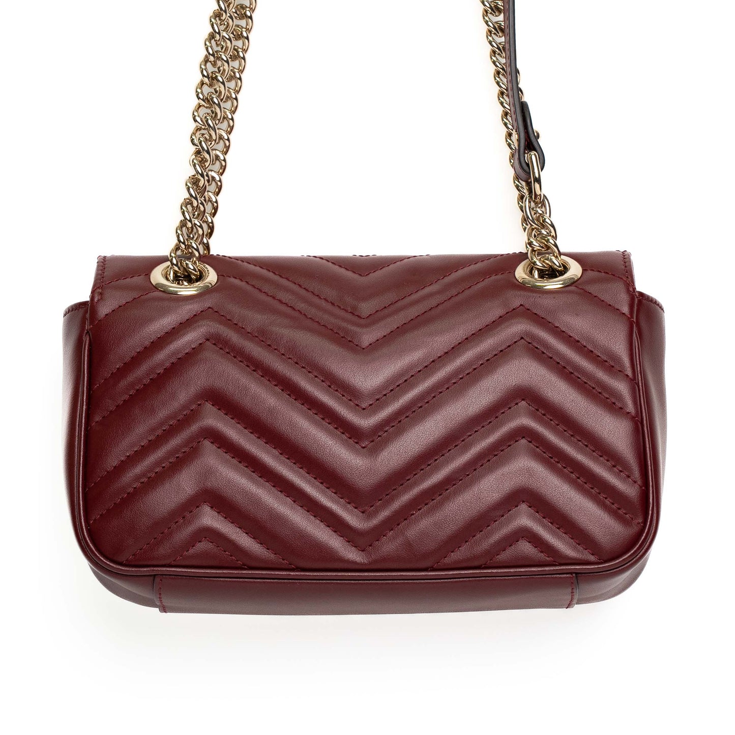 Gucci GG Marmont Rosso Leather Shoulder Bag