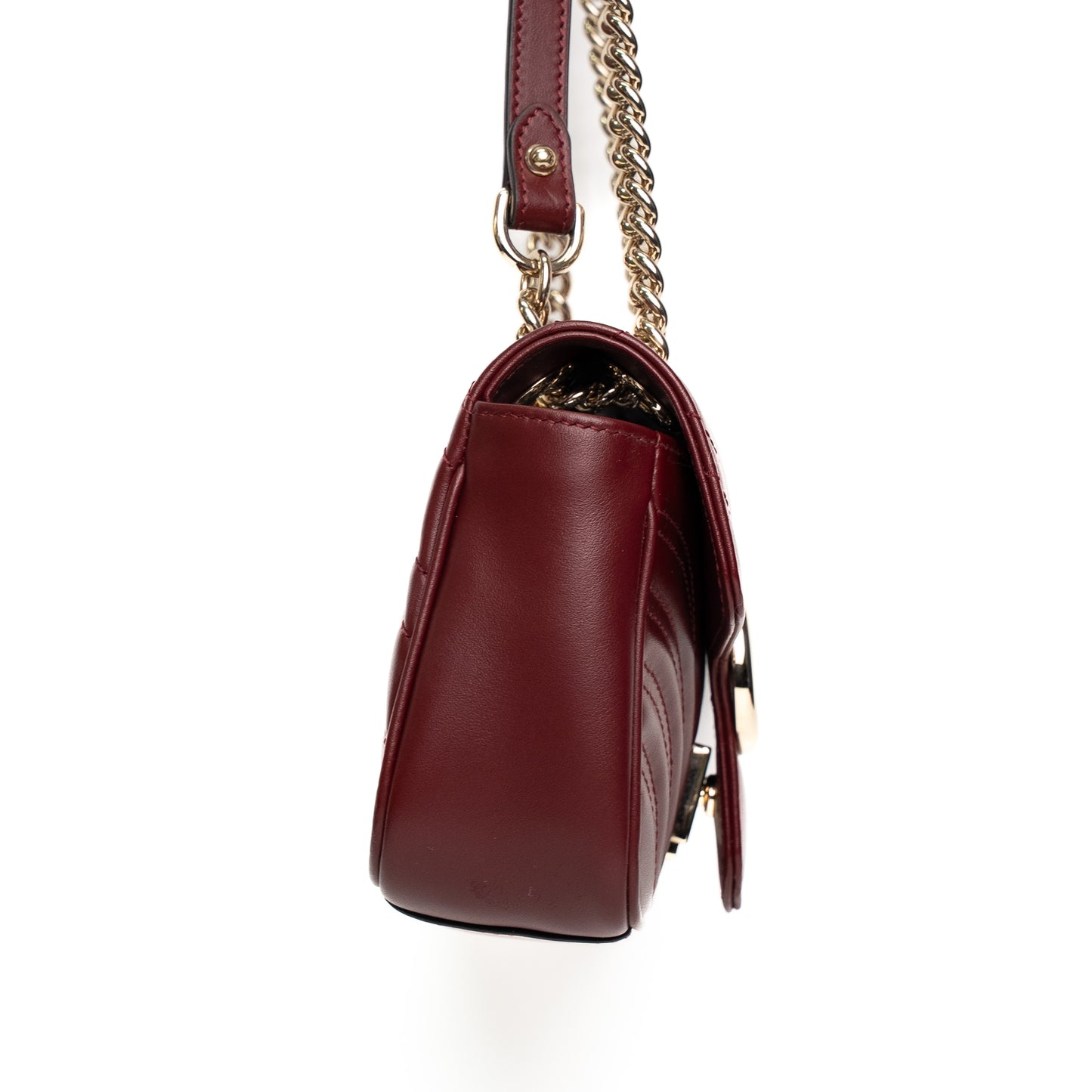 Gucci GG Marmont Rosso Leather Shoulder Bag