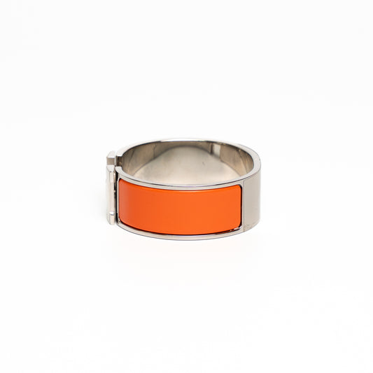 Hermes Clic H Orange Bracelet