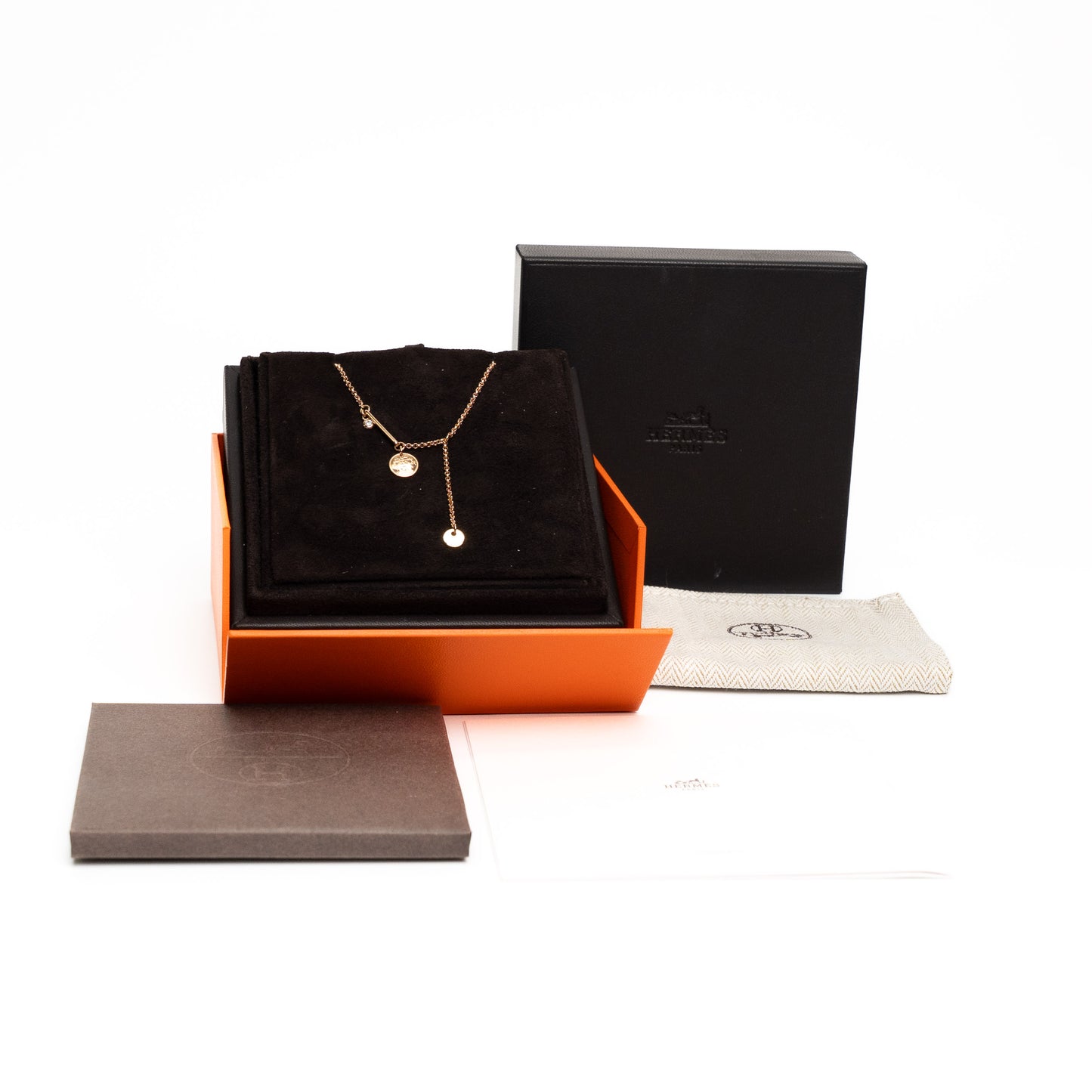 Hermes Farandole Rose Gold Earrings