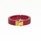 Louis Vuitton Lock Me Red Resin Bracelet