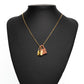 Hermes Ex-Libris Diamond Necklace