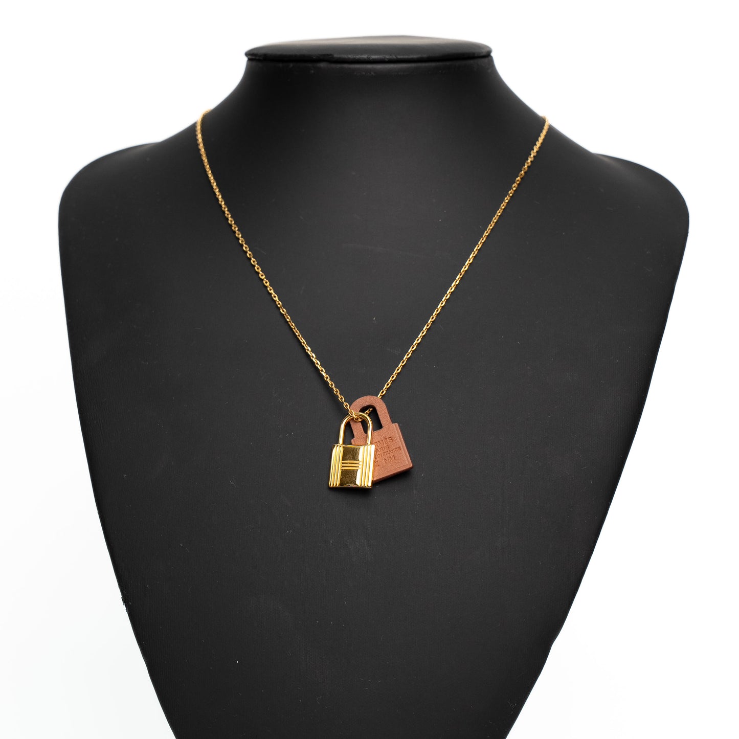 Hermes Ex-Libris Diamond Necklace