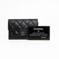 Chanel Classic Flap Black Caviar Card Holder Wallet