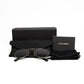 Dolce & Gabbana DG2245 Black Round Sunglasses