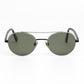 Dolce & Gabbana DG2245 Black Round Sunglasses