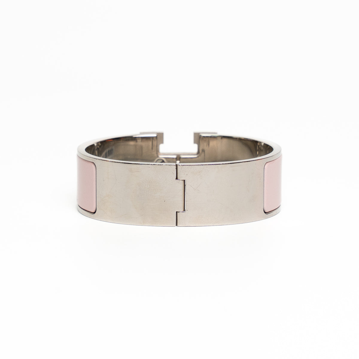 Hermes Clic Clac H Rose Nymph Bracelet
