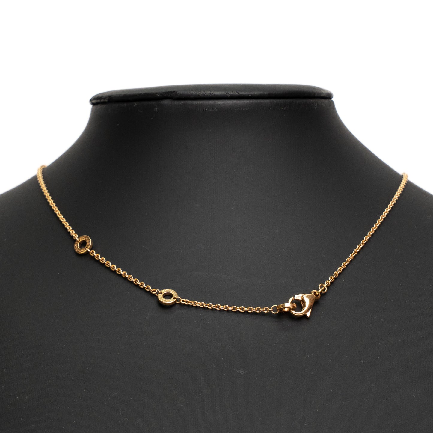 Bvlgari B.zero1 Rose Gold Ceramic Necklace