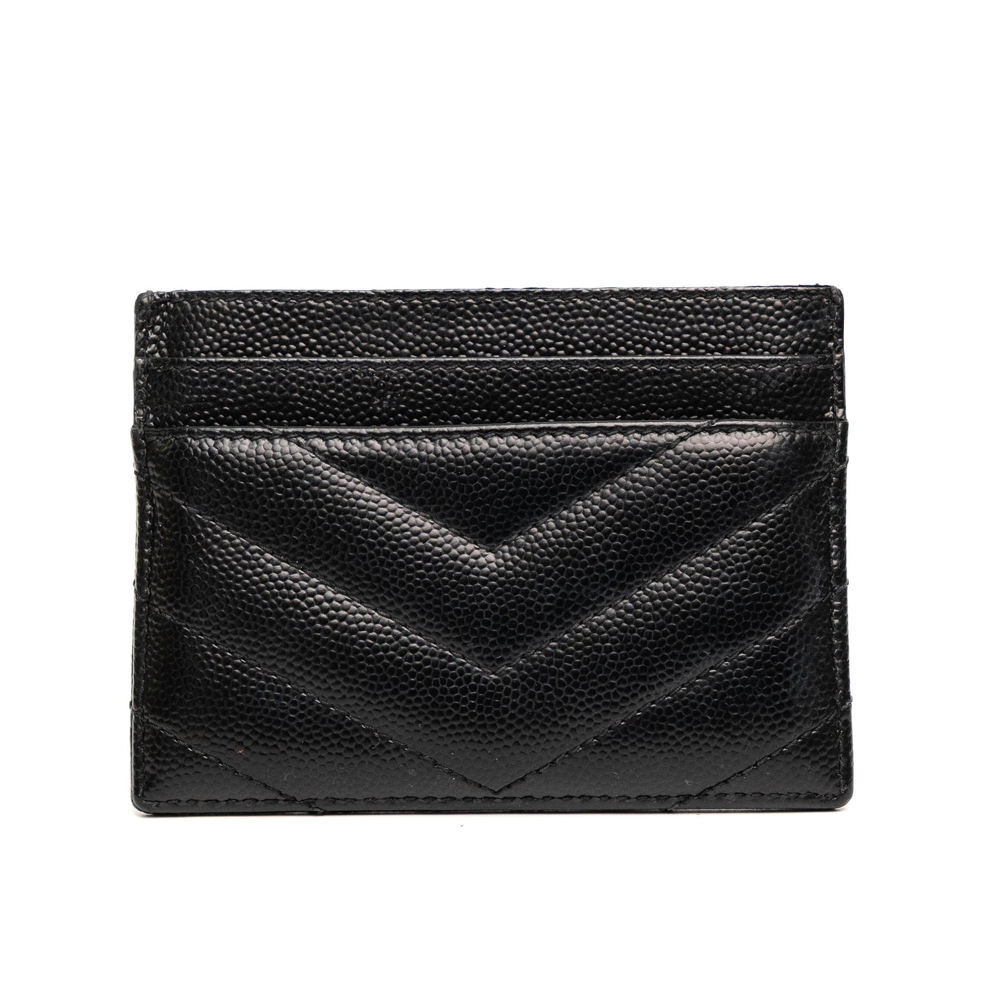 Saint Laurent Black Monogram Card Case