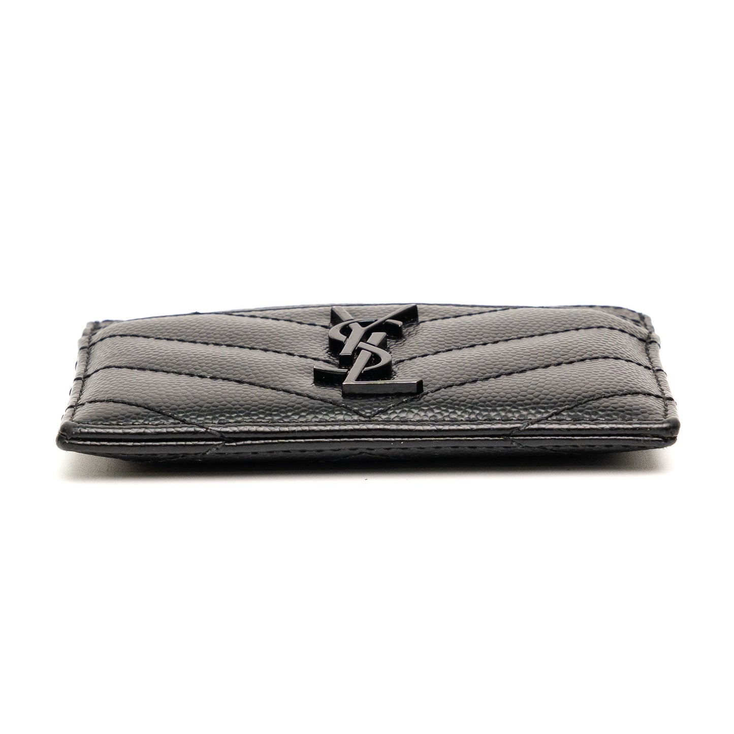 Saint Laurent Black Monogram Card Case