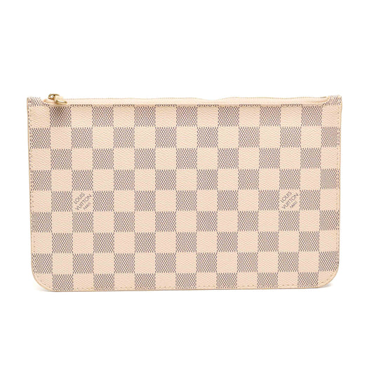 Louis Vuitton Damier Azur Neverfull Pouch
