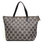 Loewe Anagram Grey Black Leather Tote