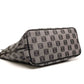 Loewe Anagram Grey Black Leather Tote