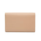 Saint Laurent Envelope Chain Wallet Beige